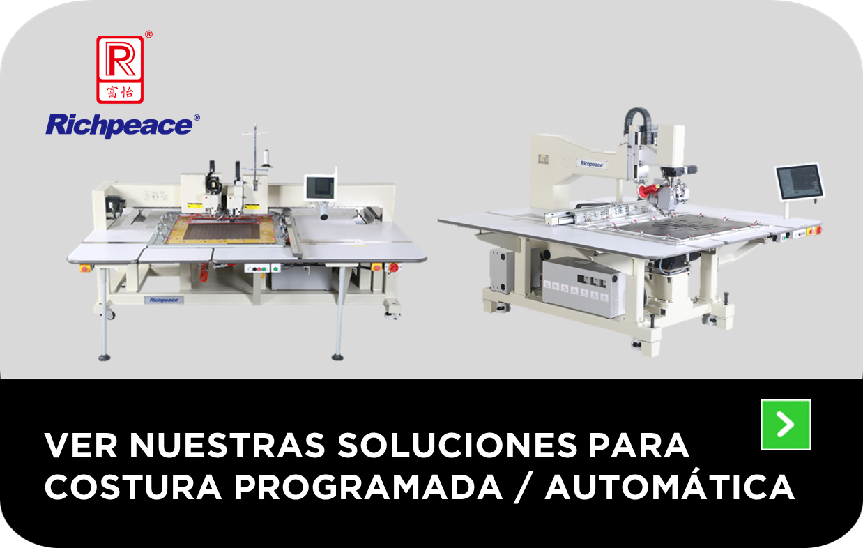 Clic aquí para ver nuestras soluciones para costura programada / automática