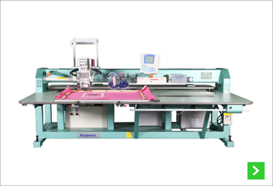 Clic aquí para ver bordadora mixta con dispositivo de pedrería y bordado plano